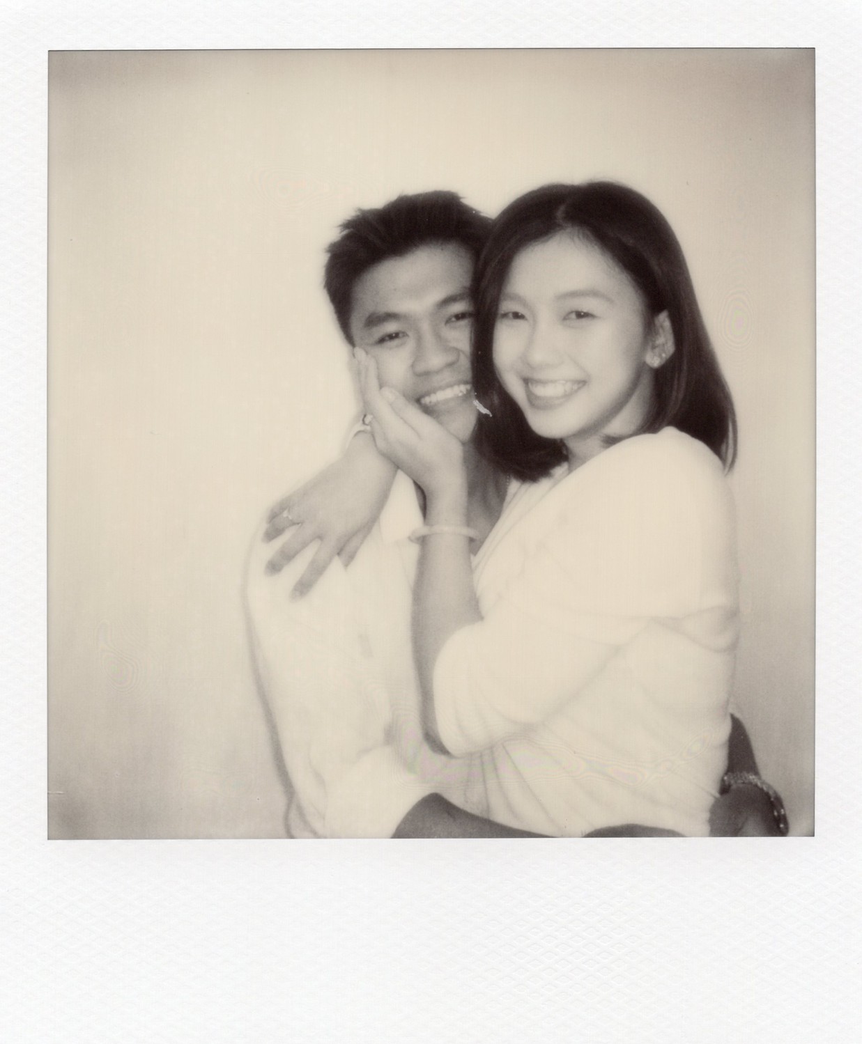 Polaroid photo taken with B&W i-Type Film at O-O Polaroid