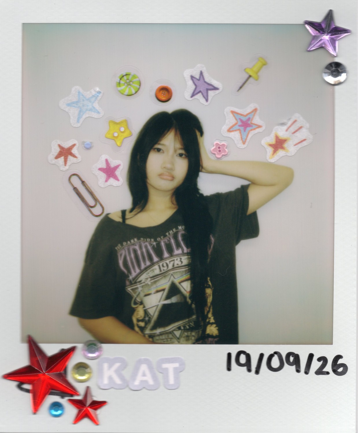 Polaroid photo taken with Color i-Type Film at O-O Polaroid
