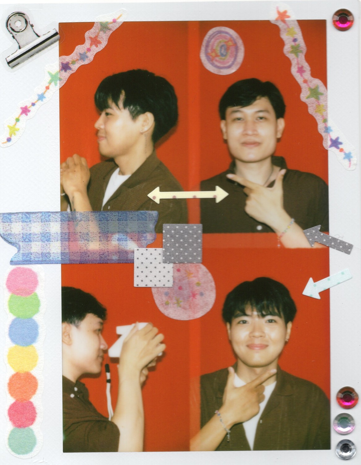 Polaroid photo taken with Mini Portrait at O-O Polaroid