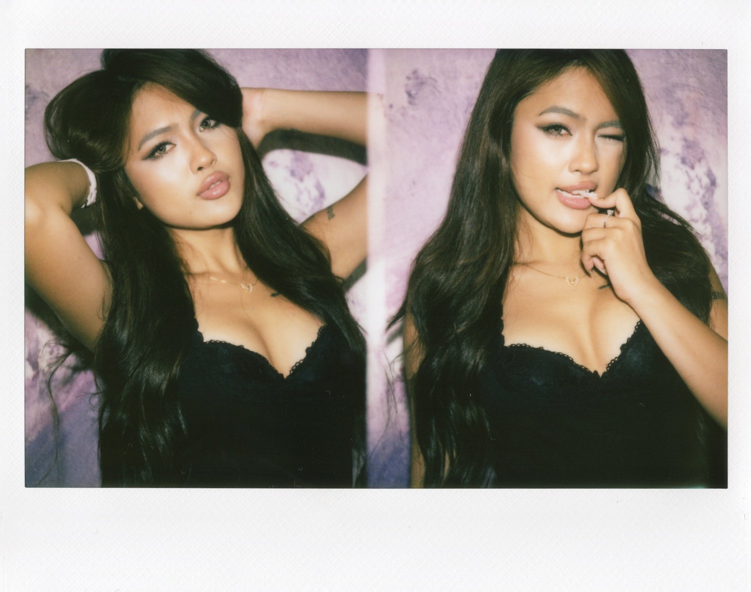 Polaroid photo taken with Mini Portrait at O-O Polaroid